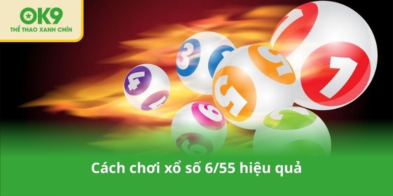 Cách chơi xổ số 6/55 hiệu quả